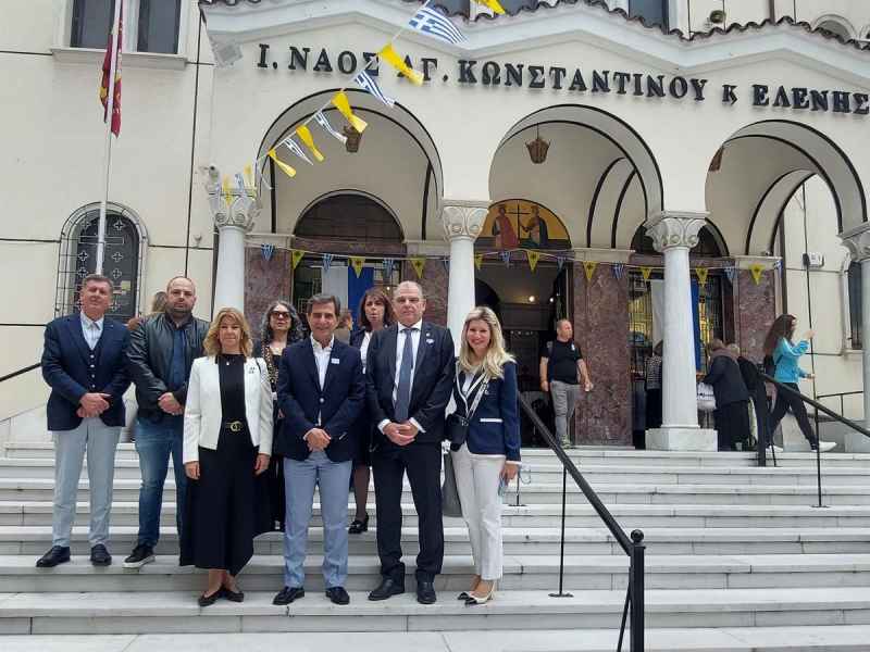 Μαρινης ΣΧΑΘ, Σουρουδης  Γ Γ Κοσεογλου Γραμματεία ΣΧΑΘ, Ζιουτα Ταμιας ΣΚΩΘ, Τεζαψιδου Πρόεδρος ΣΧΑΘ, Γκιουλεκας  Υφ Μακ Θρ, Καλαπακιδης Προεδρος ΠΟΒΑΚΩ ΒΑΡΑΝΤΙΝΗ