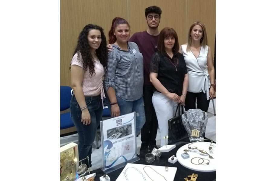 Επίδειξη Επαγγελματικών Δεξιοτήτων &amp; Ικανοτήτων Σπουδαστών Αργυροχρυσοχοΐας της ΕΠΑΣ ΟΑΕΔ Ωραιοκάστρου